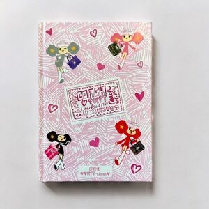 Coach Pink Poppy Chan Hardback Unlined Notebook